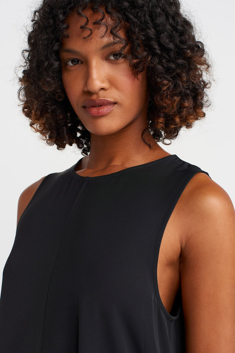 Nu Sleeveless Elegant Jumpsuit Black