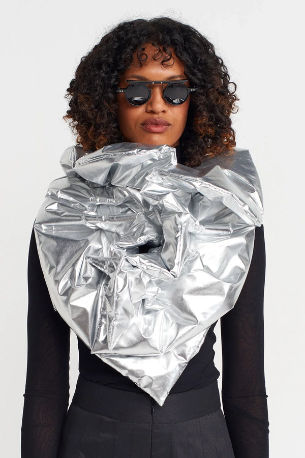 Nu Shiny Neck Collar Silver