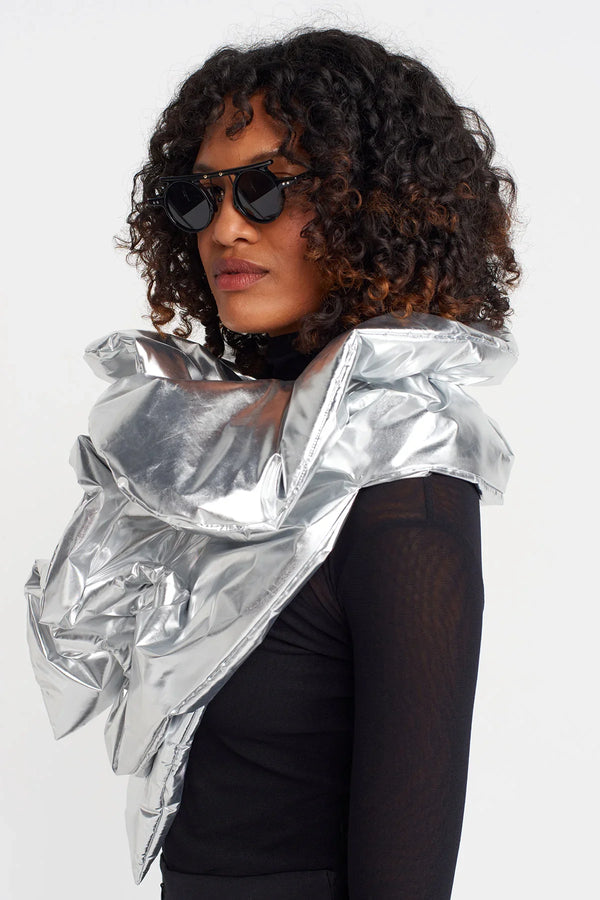 Nu Shiny Neck Collar Silver