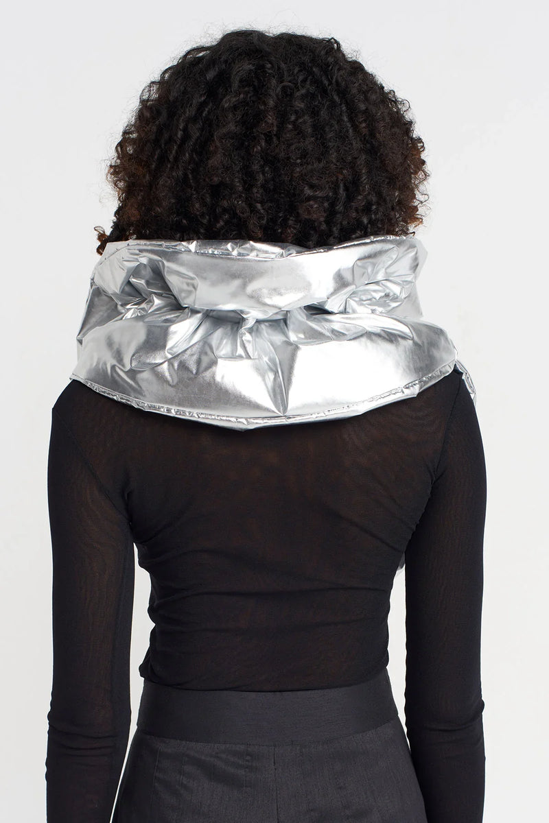 Nu Shiny Neck Collar Silver