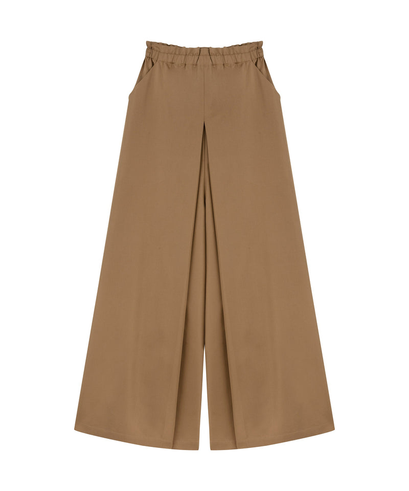 Machka High Waist Skirt Look Trousers Walnut/Taupe