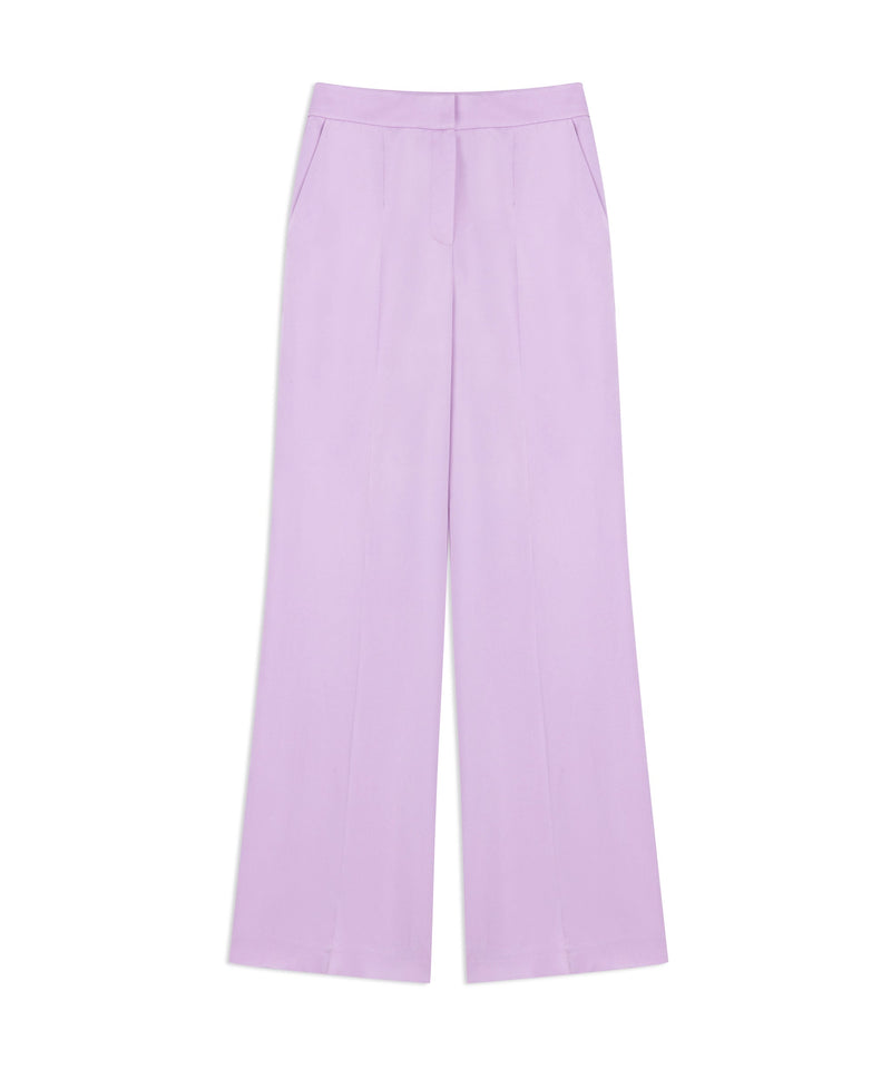 Machka Wide Leg Fit Trousers Lilac