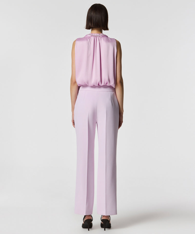 Machka Straight Fit Trousers Lilac