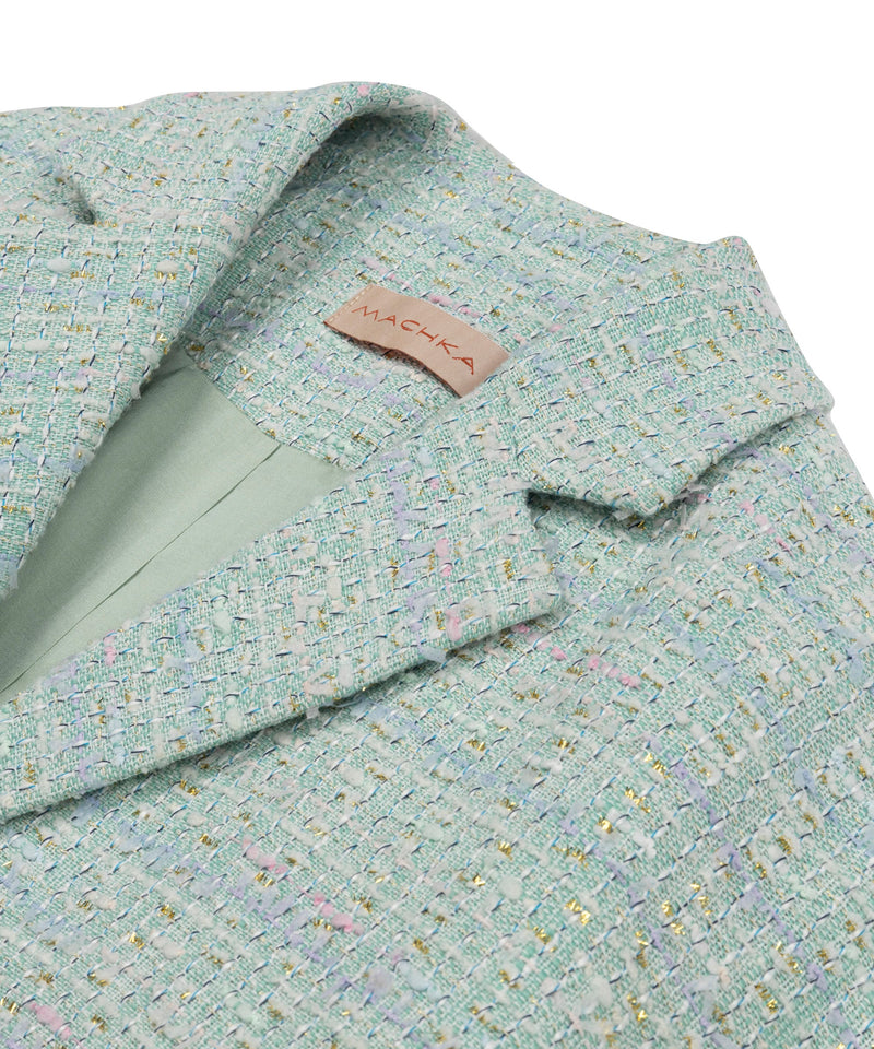 Machka Tweed Jacket Nile