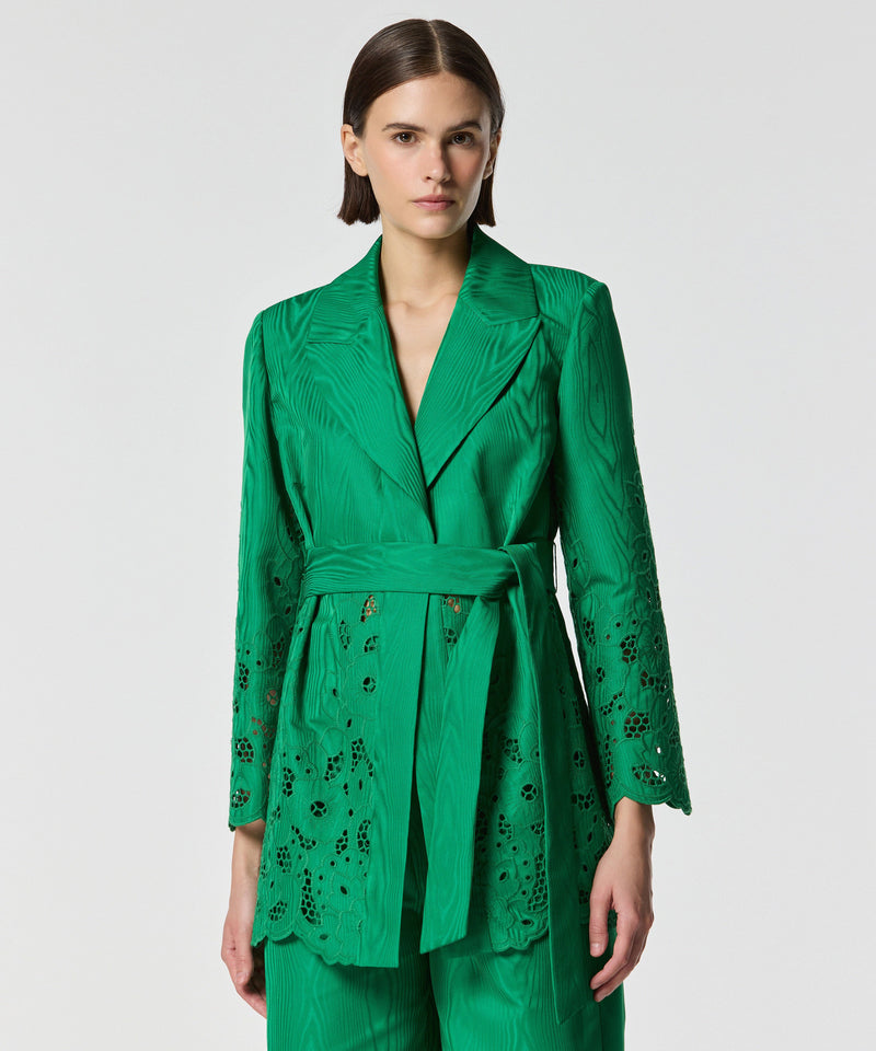 Machka Embroidered Jacket Green