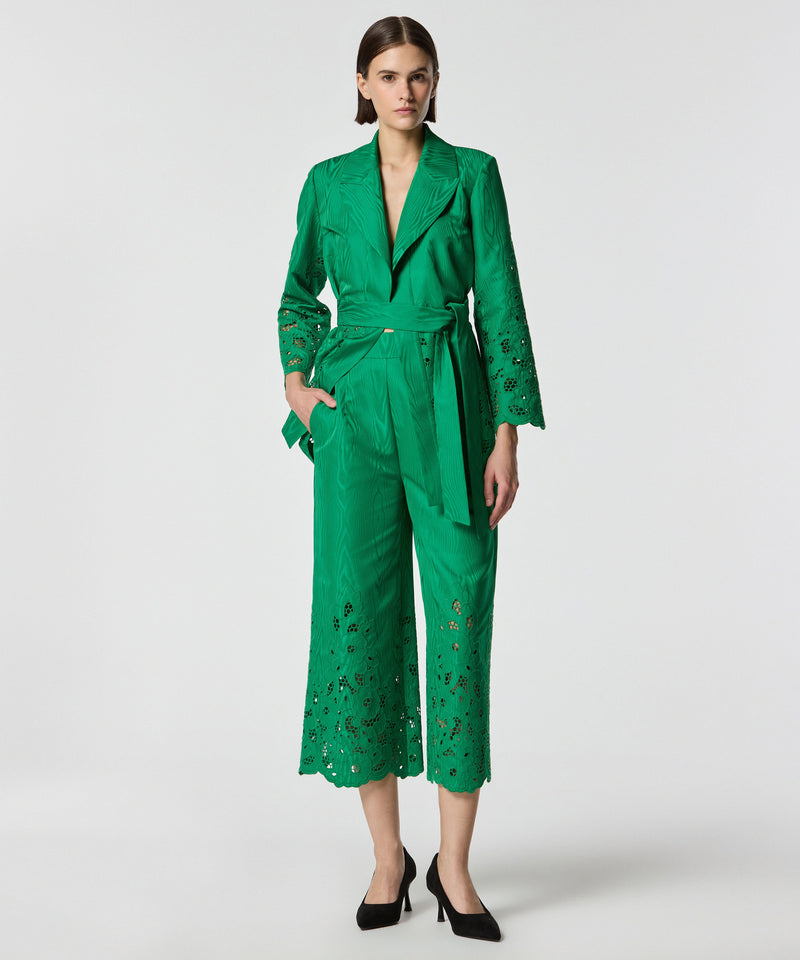 Machka Embroidered Jacket Green