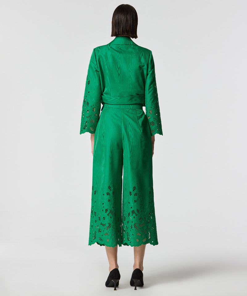 Machka Embroidered Jacket Green