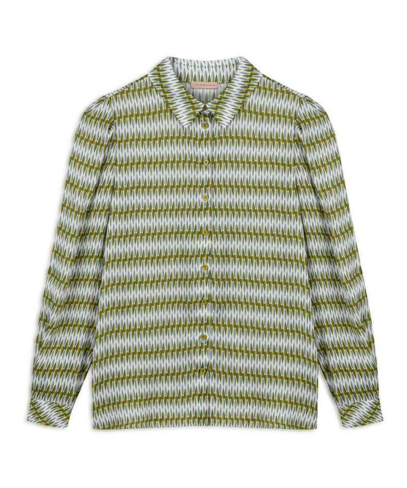 Machka Patterned Shirt Green