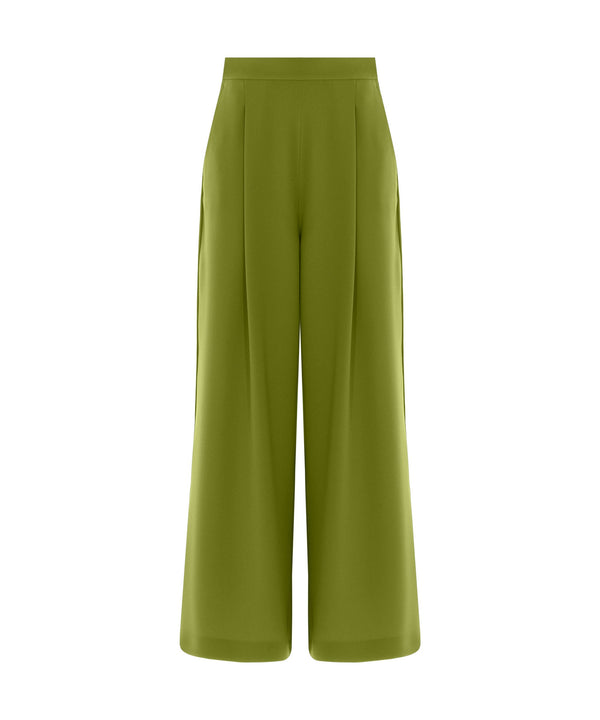 Machka Wide Leg Trousers Green