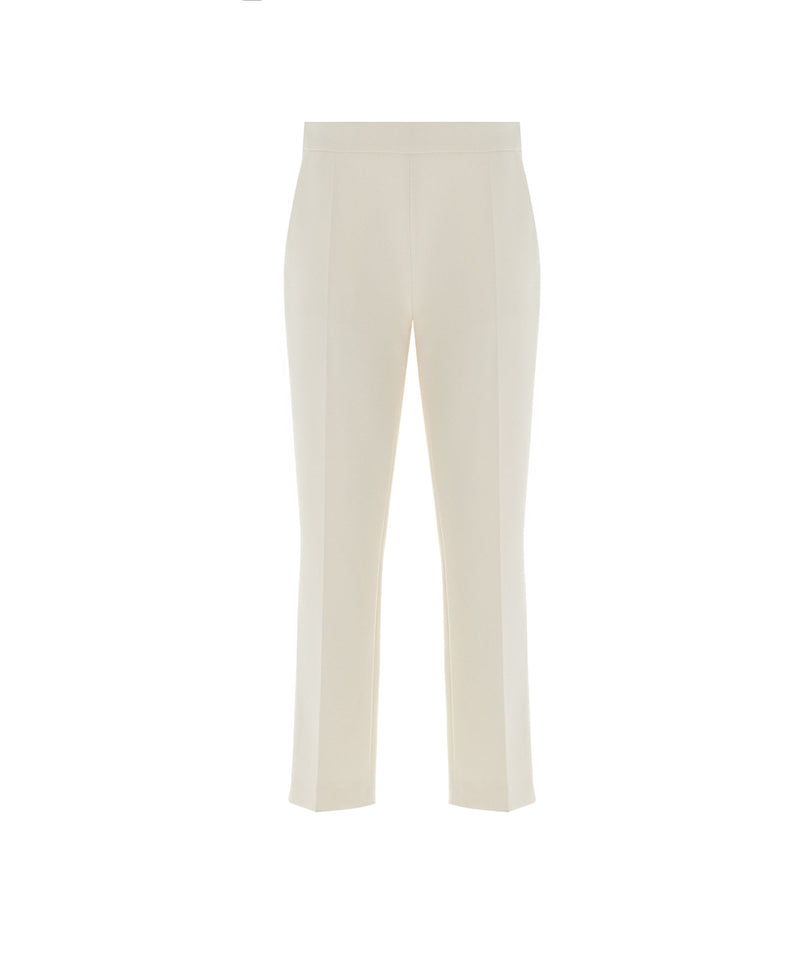 Machka Slim Fit Trousers Off White