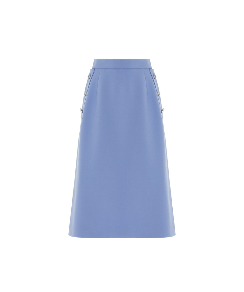 Machka Button Accessory Skirt Lavender