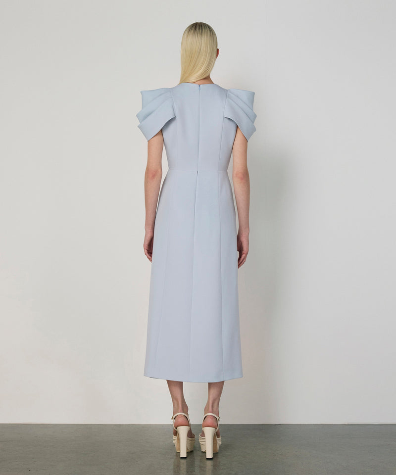 Machka Embellished Dress Light Blue