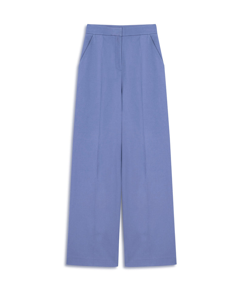 Machka Wide-Leg Trousers Blue
