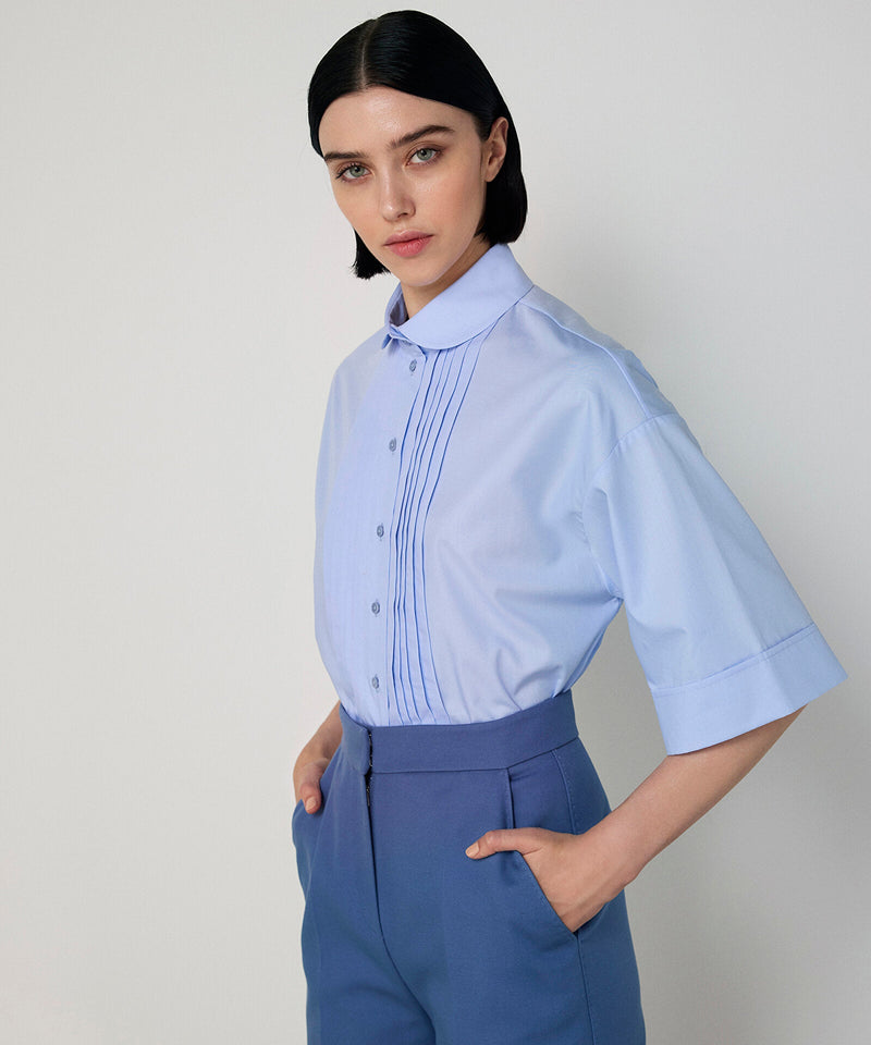 Machka Wide-Leg Trousers Blue