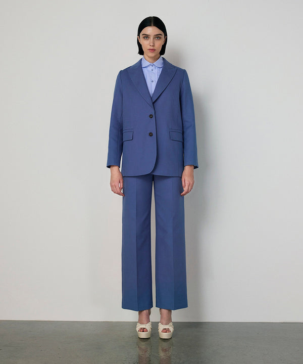 Machka Wide-Leg Trousers Blue