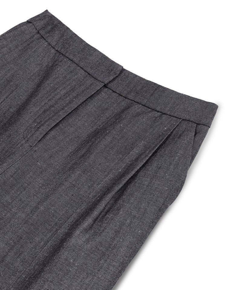 Machka Wool Cigarette Fit Trousers Anthracite
