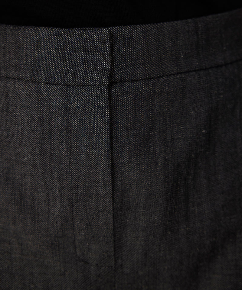 Machka Wool Cigarette Fit Trousers Anthracite