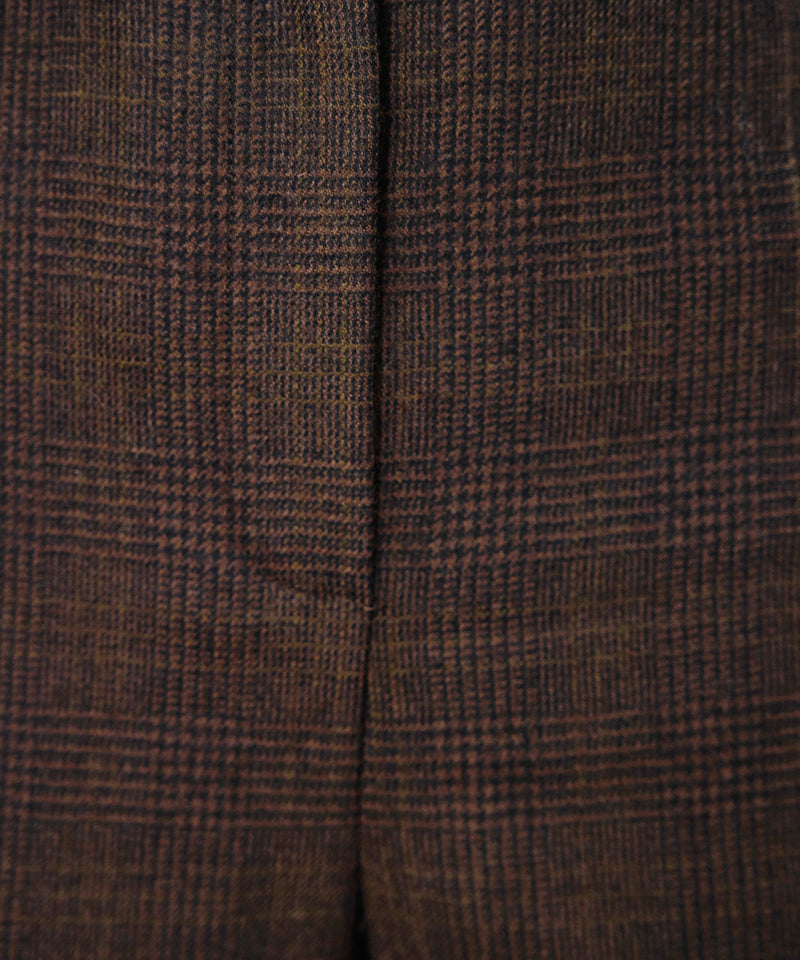 Machka Cigarette-Fit Wool Trousers Dark Brown