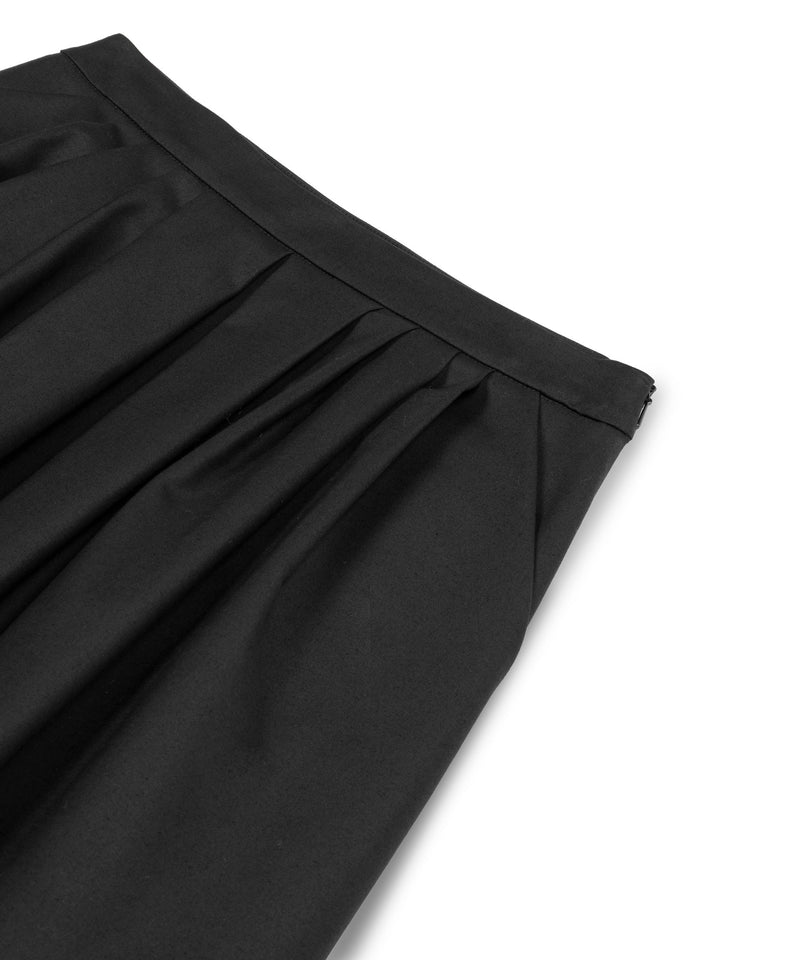 Machka Pleated Midi Skirt Black