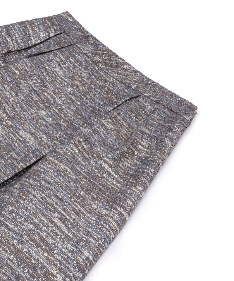 Machka Jacquard Mini Skirt Beige