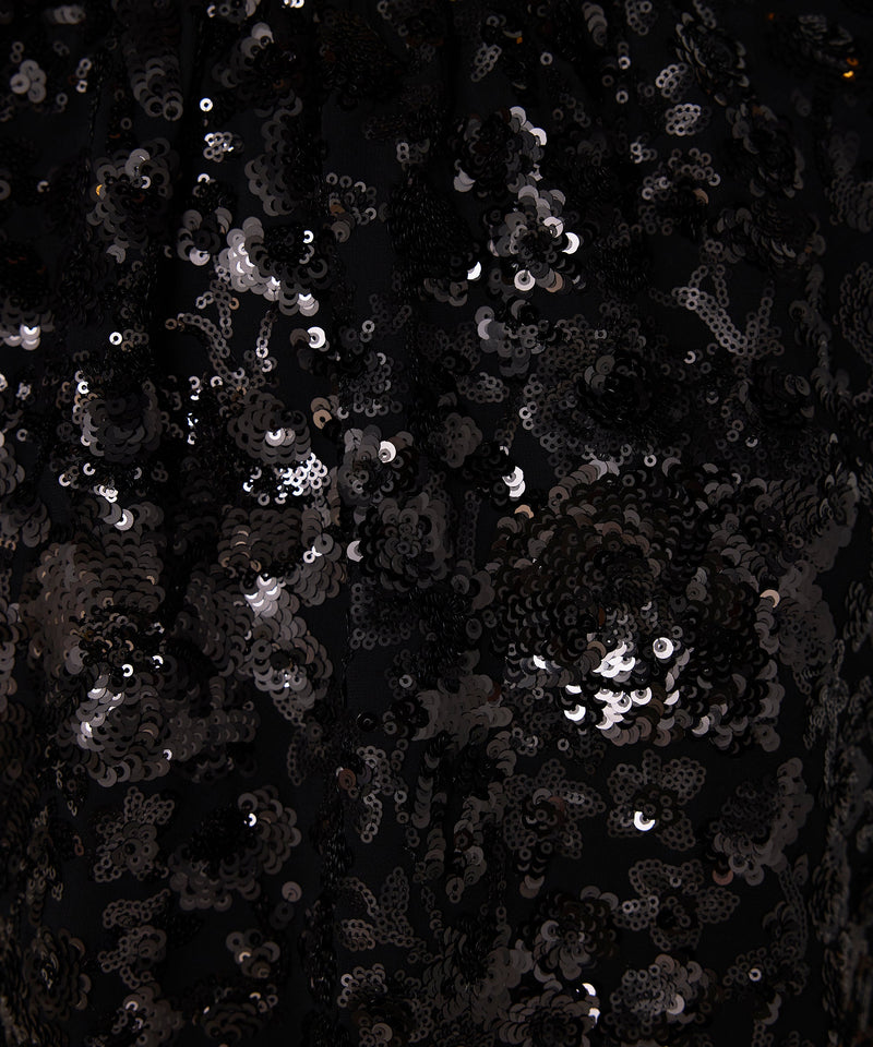 Machka Sequin Blouse Black