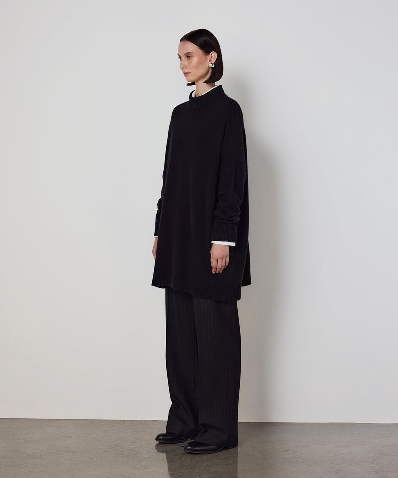 Machka Long Basic Knit Black