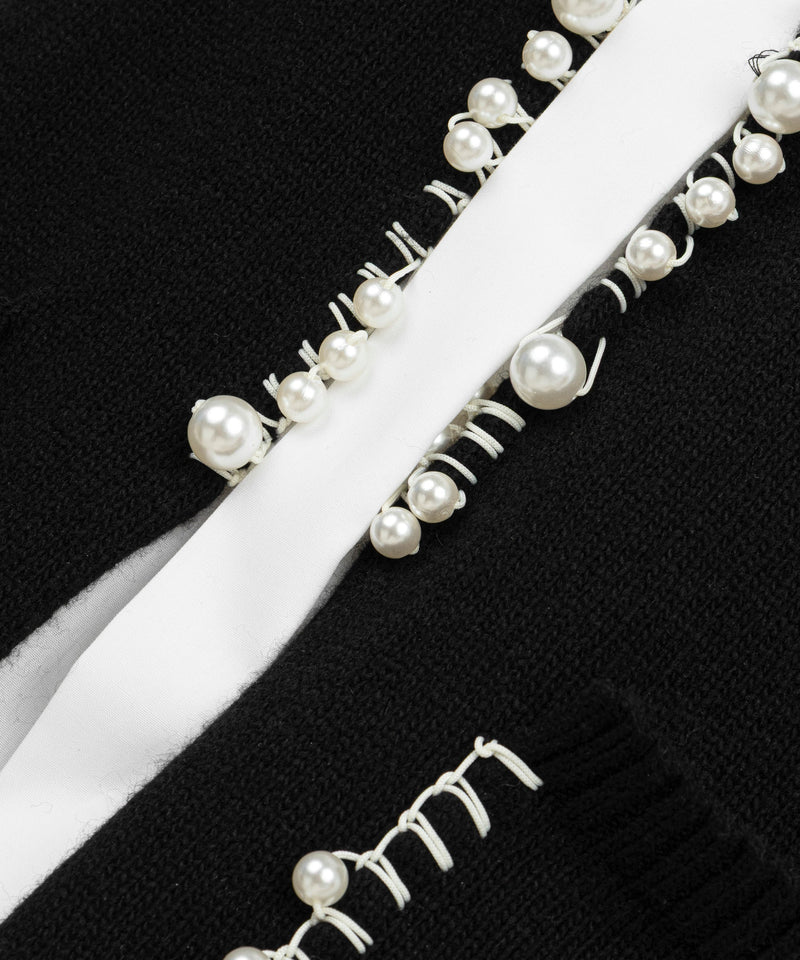 Machka Two-Layer Look Knitwear Black