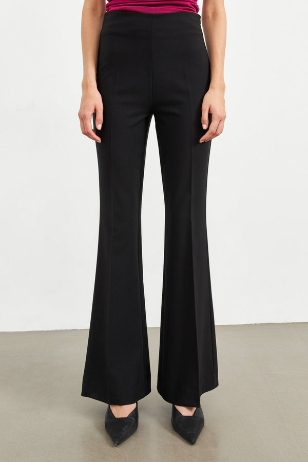 Setre Wide-Leg Trousers Black