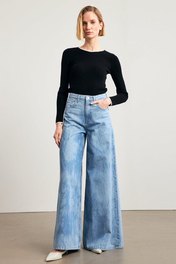 Setre Wide Leg Jeans Light Blue