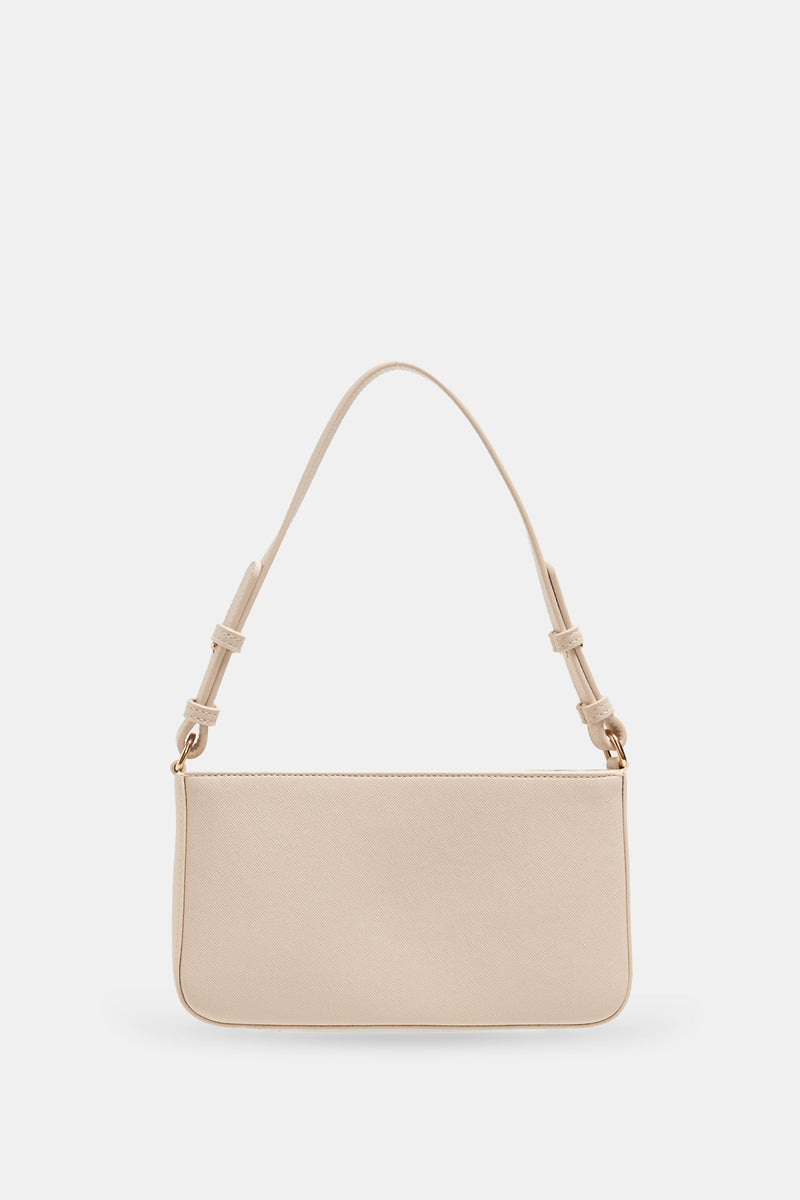 Setre Shoulder Bag With Belt Detail Light Beige