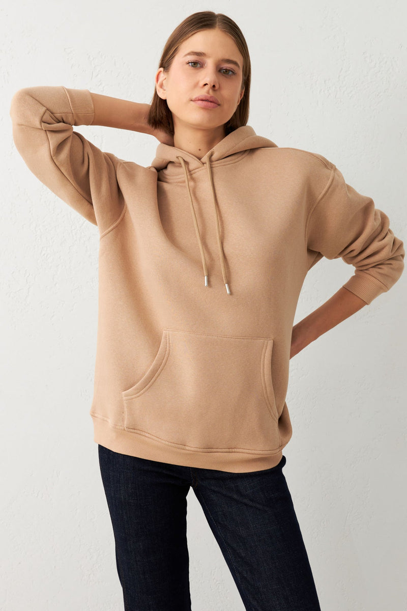 Setre Long Sleeve Sweatshirt Camel