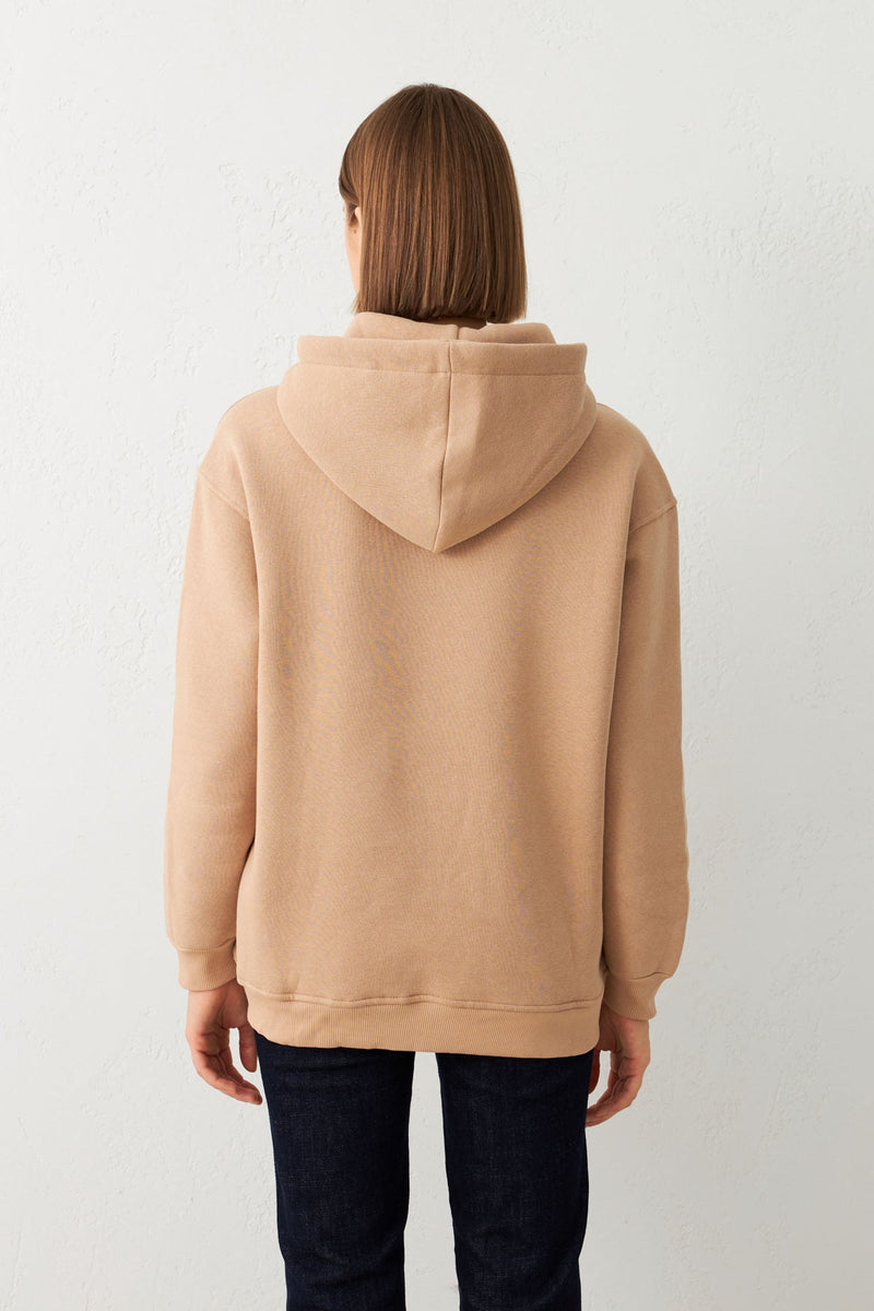 Setre Long Sleeve Sweatshirt Camel