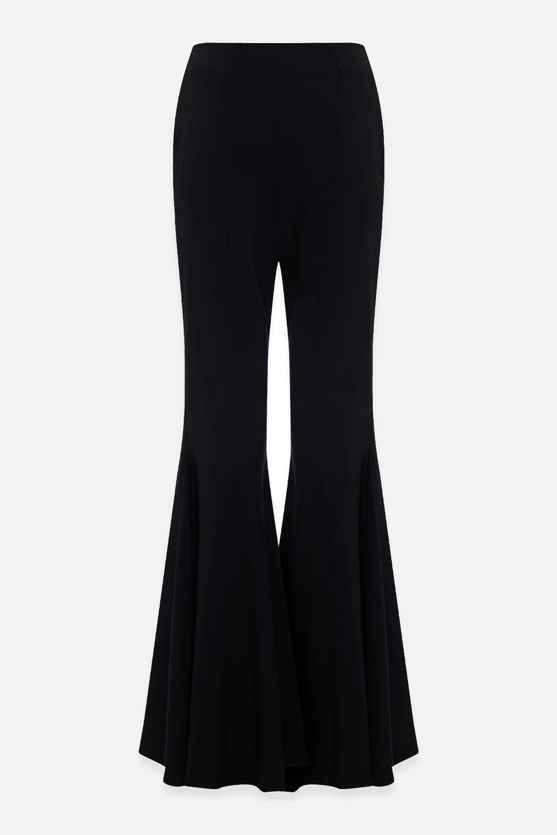Setre Bootcut Solid Trousers Black