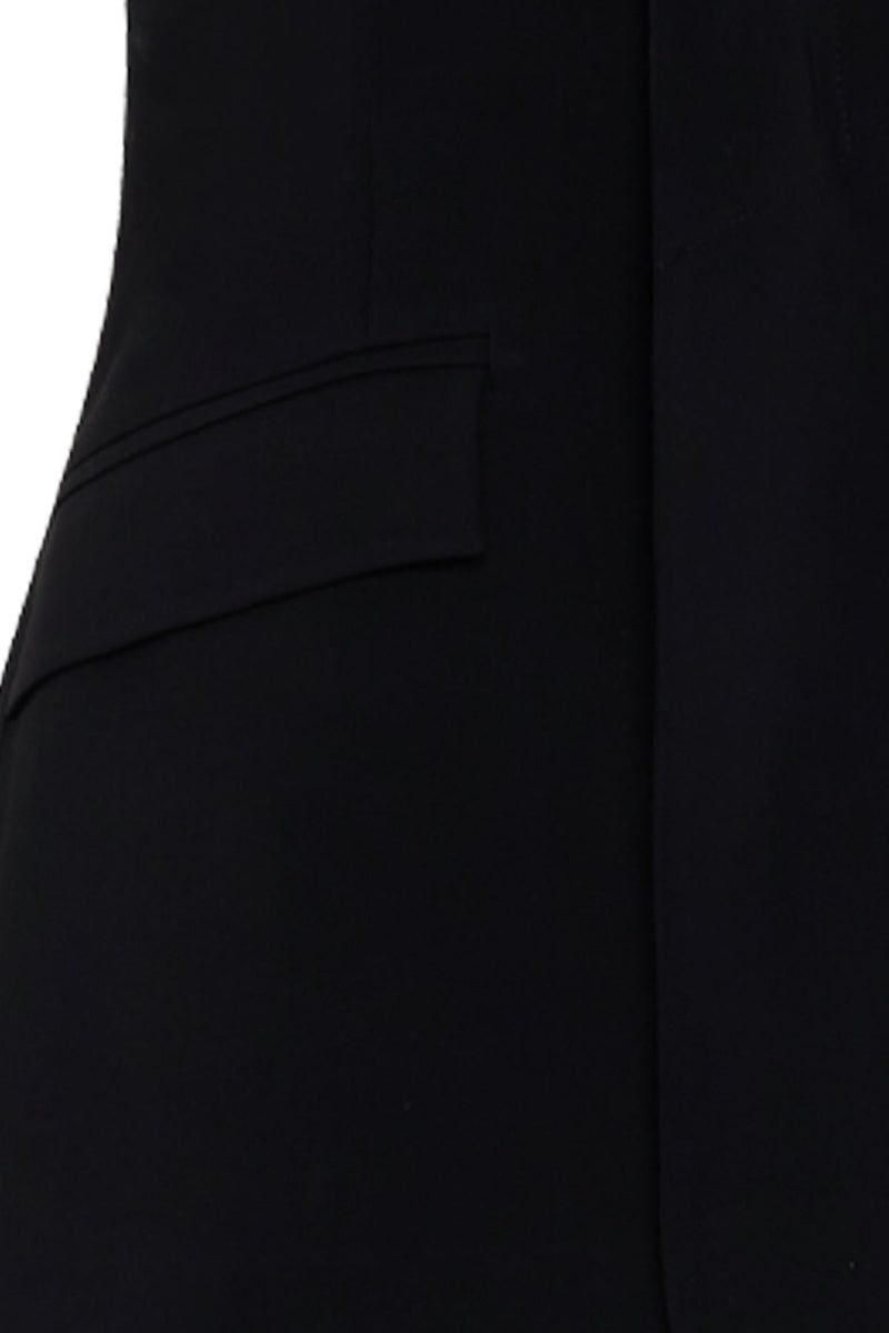 Setre Strapless Two-Piece Look Jumpsuit Black