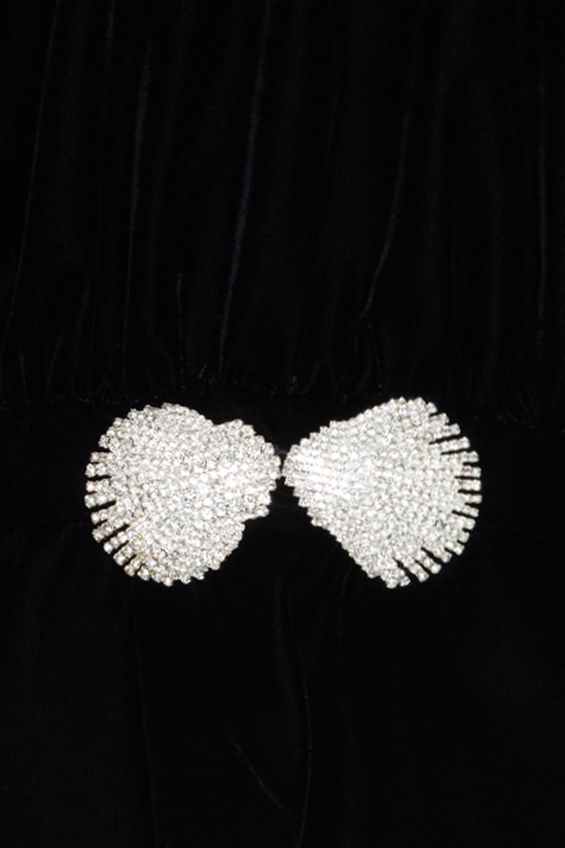 Setre Accessory Detailed Sleeveless Blouse Black