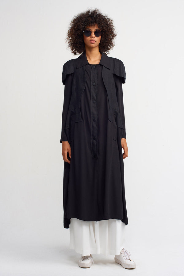 NU Long Sleeve Outerwear Black