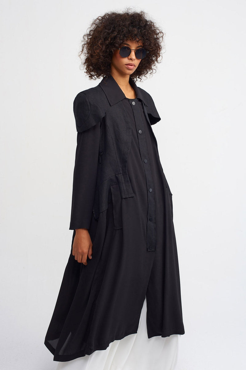 NU Long Sleeve Outerwear Black