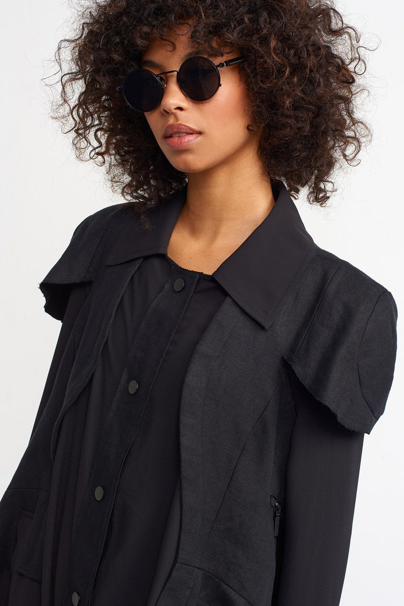 NU Long Sleeve Outerwear Black