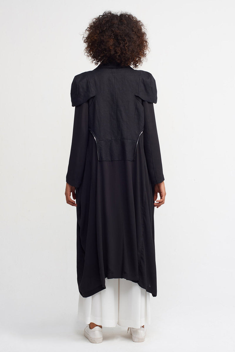 NU Long Sleeve Outerwear Black