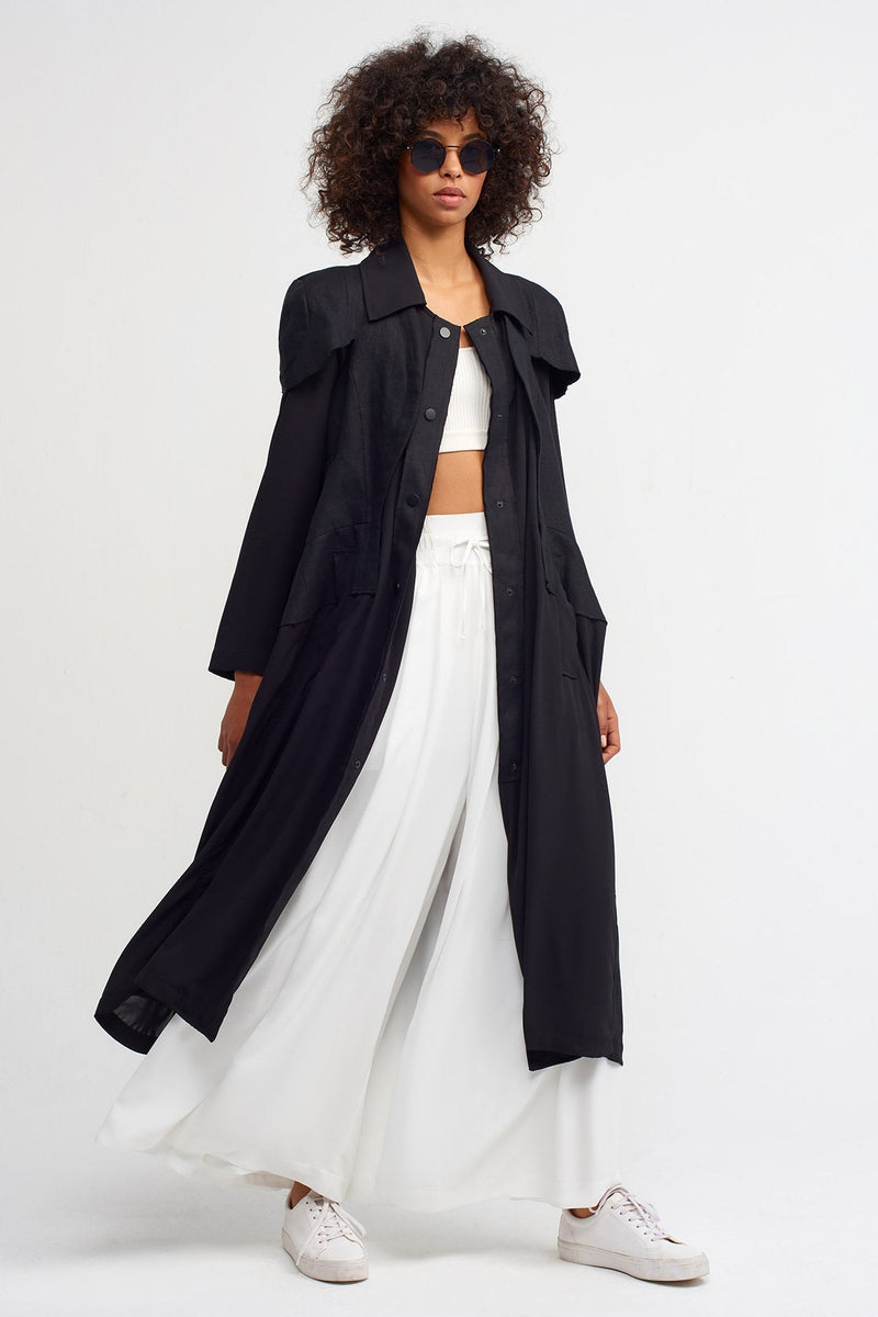 NU Long Sleeve Outerwear Black