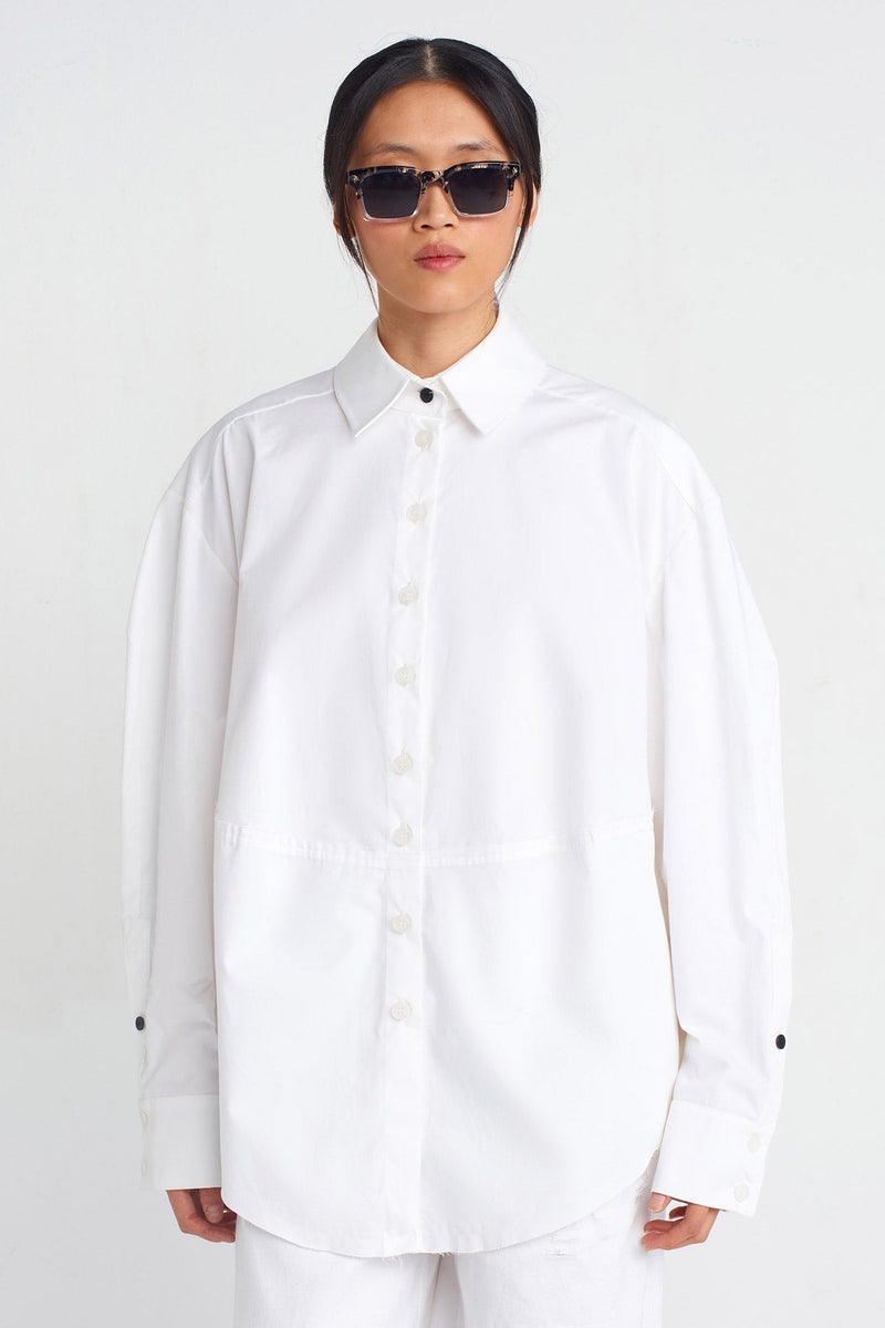 Nu Oversize Shirt Off White