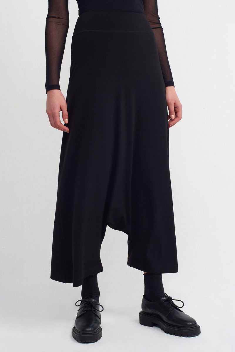 Nu Basic Jersey Shalwar Black
