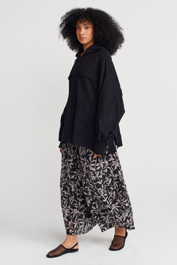 Nu Pocket-Detail Jacket Black