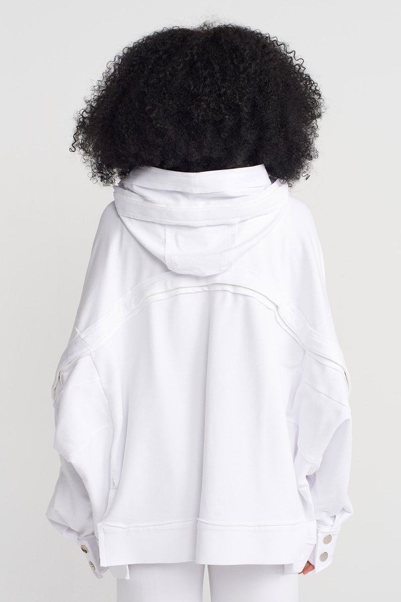 Nu Pocket-Detail Jacket Off White