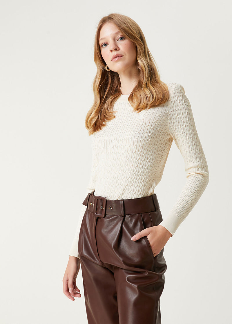 Beymen Club Hair Knitted Sweater Ecru