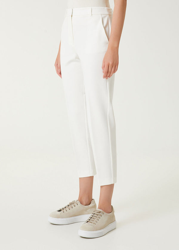 Beymen Club Crop Pants Off White