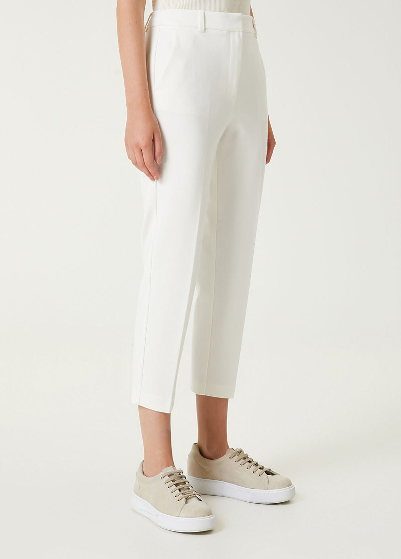 Beymen Club Crop Pants Off White