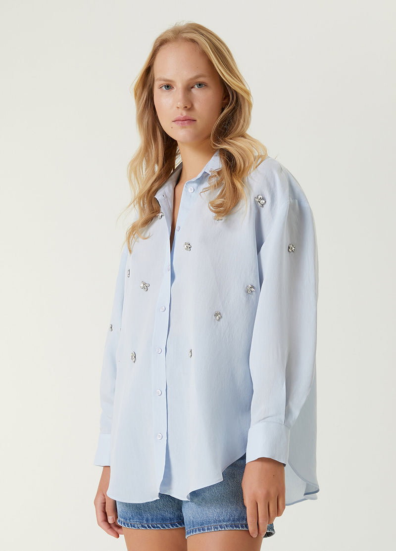 Beymen Club Stoned Shirt Light Blue