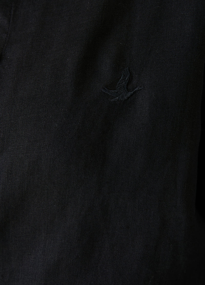 Beymen Club Linen Shirt Black