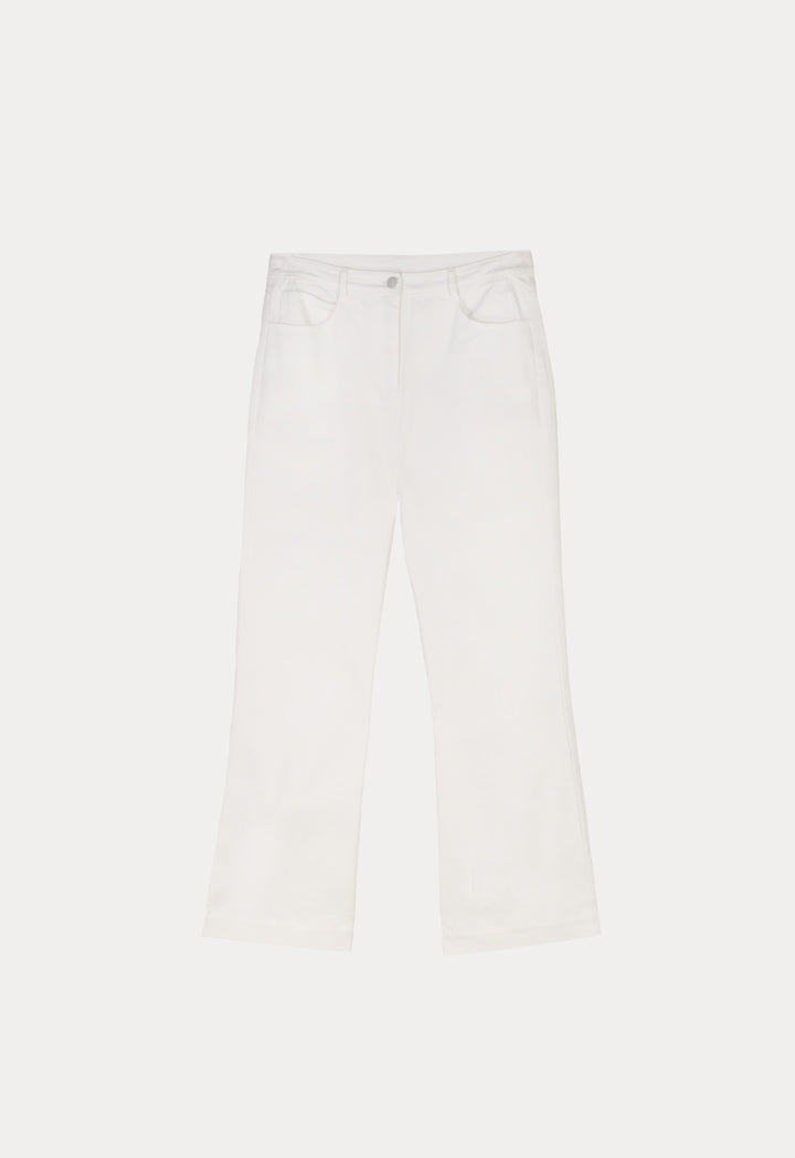 Choice Denim High Waist Trouser Off White